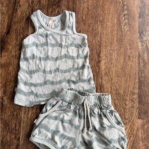 Childhoods clothing toddler boy 2 piece set waves 5t